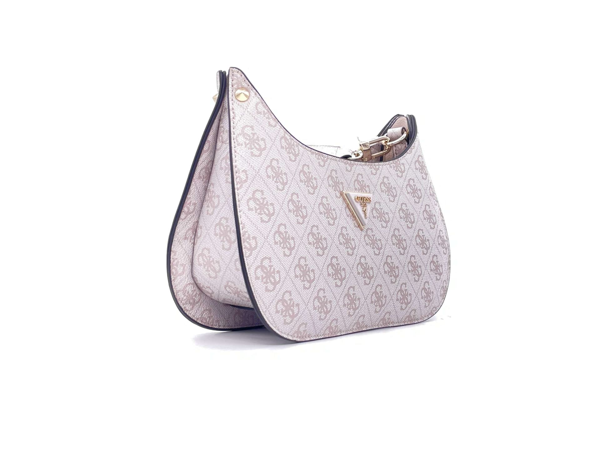 GUESS Borsa Meridian Mini Rosa Antico Loggata in Borse a tracolla Calzature Durello - Agna, commercioVirtuoso.it