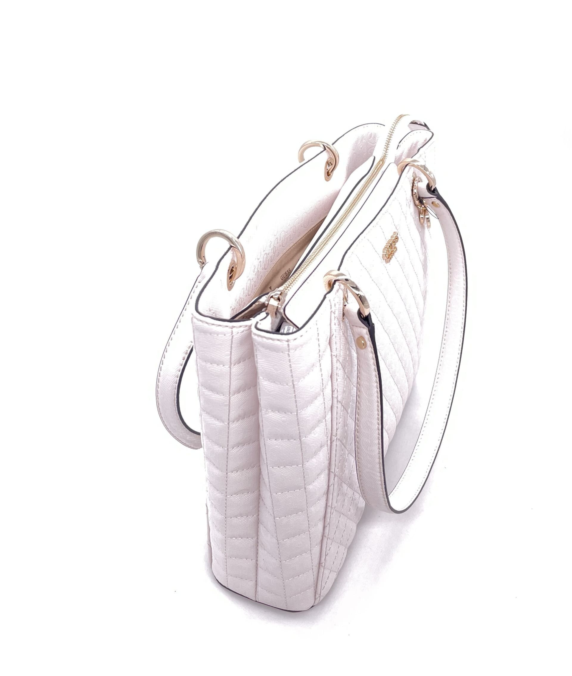 GUESS Borsa Yarmilla White in Borse a tracolla Calzature Durello - Agna, commercioVirtuoso.it