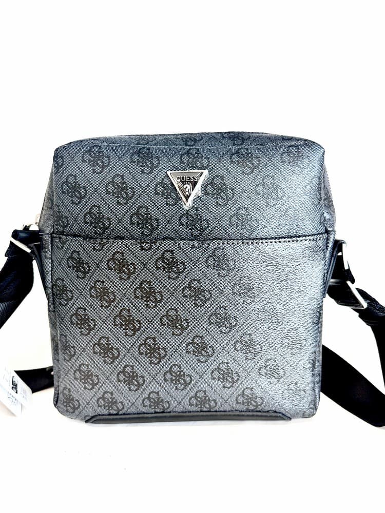 GUESS Borsello uomo 4G Logo Black - 4