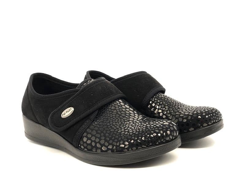 FLY FLOT Pantofola donna Agnosine Nero - 5