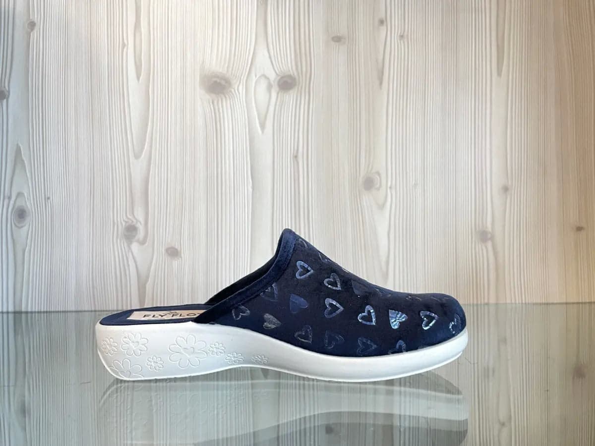 FLY FLOT Ciabatte Donna Basse Blu Esanatoglia in Pantofole Calzature Durello - Agna, commercioVirtuoso.it