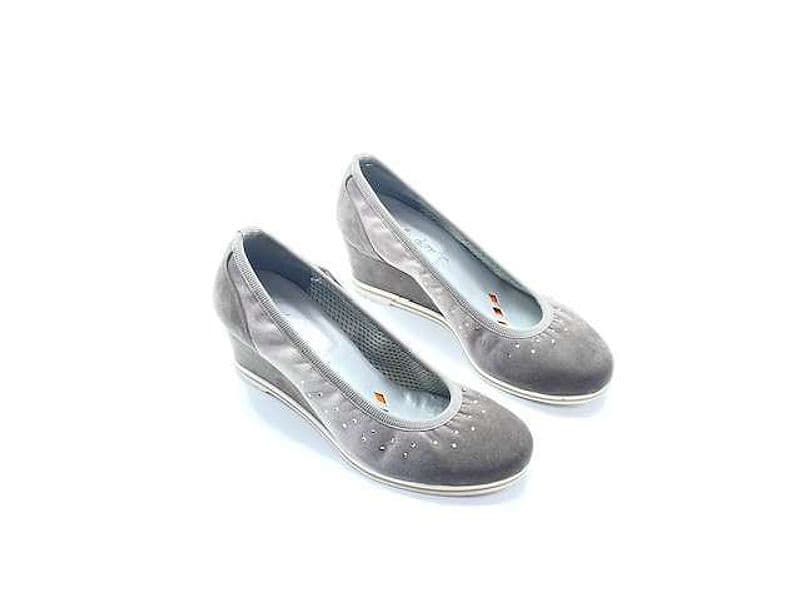 FIORELLA D'ORO Ballerina Con Zeppa Donna degradé Camoscio Terra in Ballerine Calzature Durello - Agna, commercioVirtuoso.it