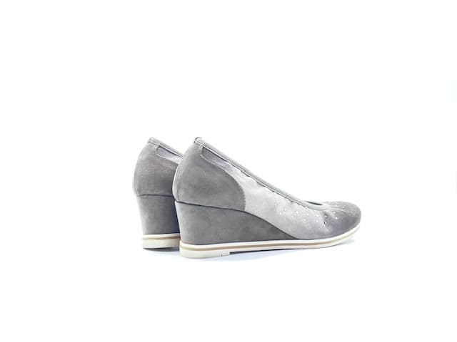 FIORELLA D'ORO Ballerina Con Zeppa Donna degradé Camoscio Terra in Ballerine Calzature Durello - Agna, commercioVirtuoso.it