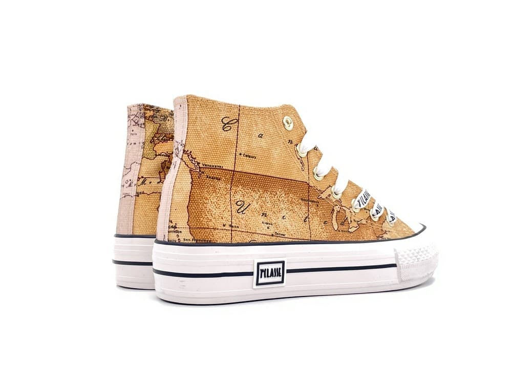 ALVIERO MARTINI 1Classe Converse Alte Donna Natural in Stivali Calzature Durello - Agna, commercioVirtuoso.it