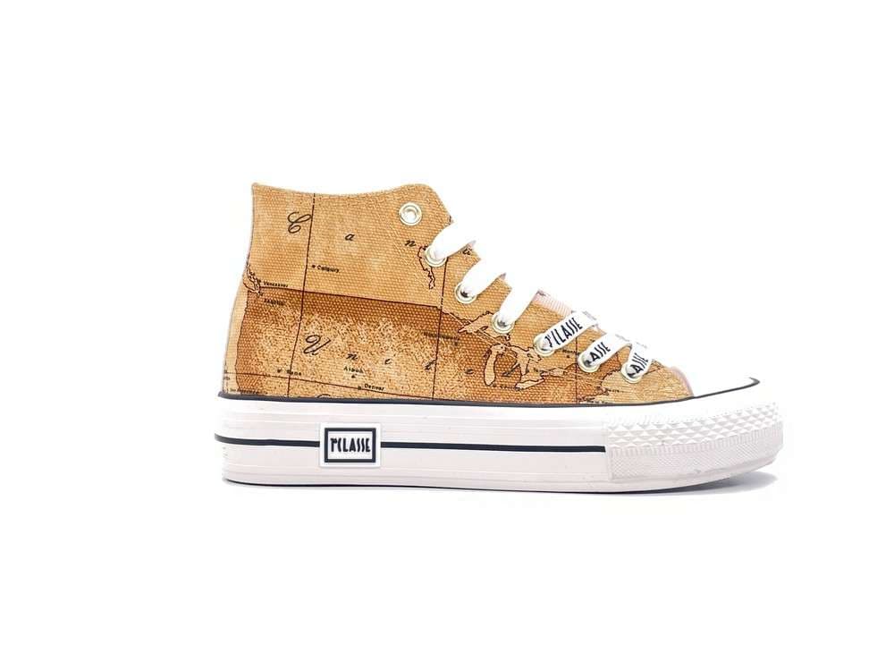 ALVIERO MARTINI 1Classe Converse Alte Donna Natural in Stivali Calzature Durello - Agna, commercioVirtuoso.it