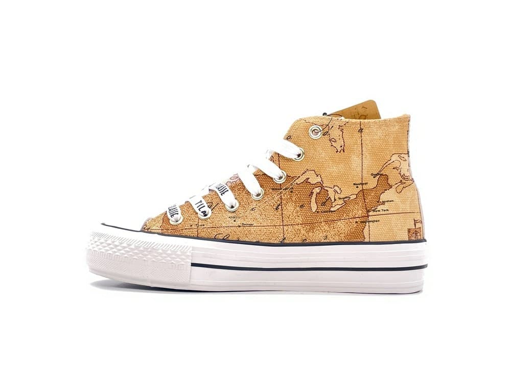 ALVIERO MARTINI 1Classe Converse Alte Donna Natural in Stivali Calzature Durello - Agna, commercioVirtuoso.it
