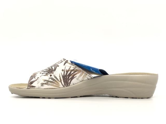 FLY FLOT Ciabatta donna aperta a fascia bianco in Pantofole Calzature Durello - Agna, commercioVirtuoso.it