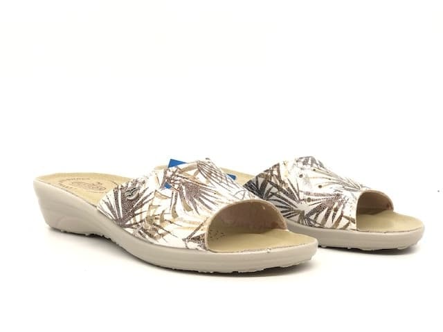 FLY FLOT Ciabatta donna aperta a fascia bianco in Pantofole Calzature Durello - Agna, commercioVirtuoso.it