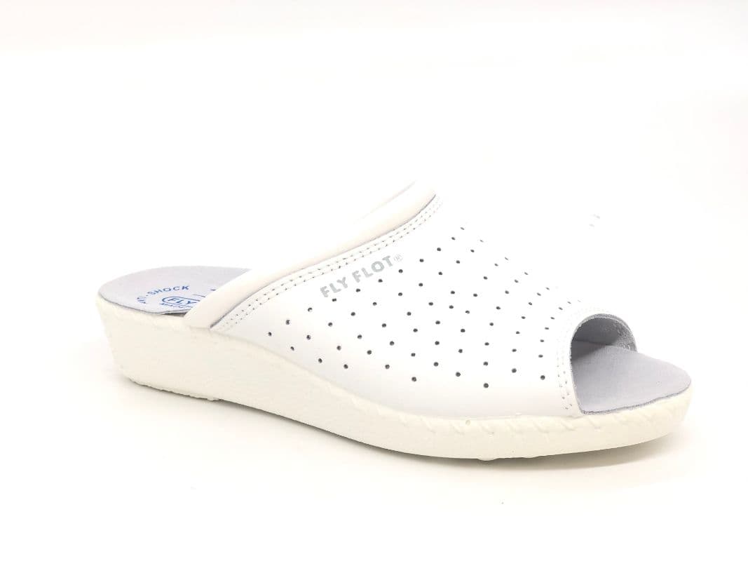 FLY FLOT ciabatte sanitarie bianche aperte donna 26034BC - 5
