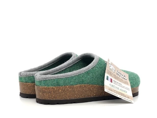 GRUNLAND Ciabatta chiusa donna Sara Basilico in Pantofole Calzature Durello - Agna, commercioVirtuoso.it