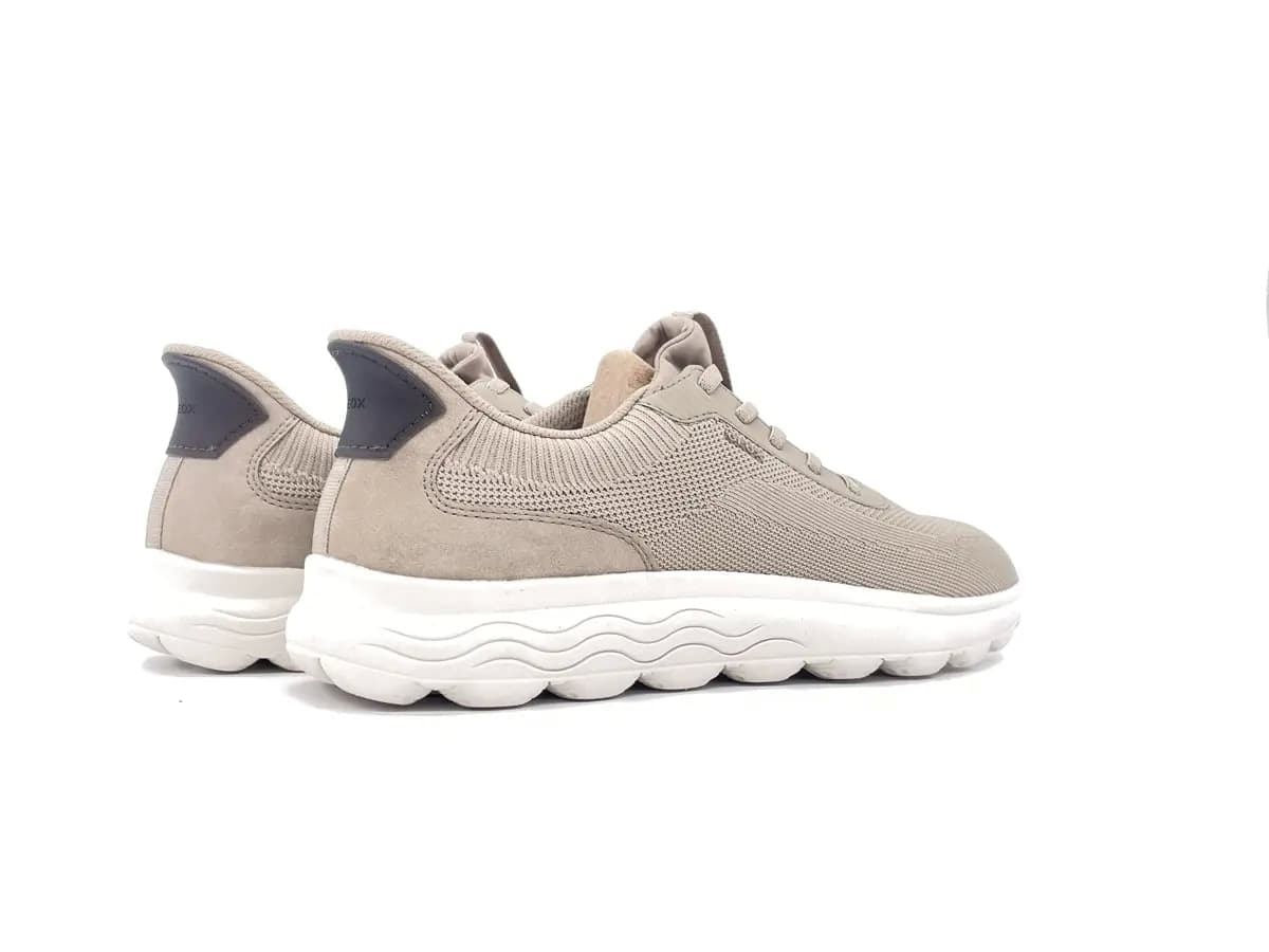 GEOX Sneakers uomo Spherica Plus Sand in Sneaker casual Calzature Durello - Agna, commercioVirtuoso.it