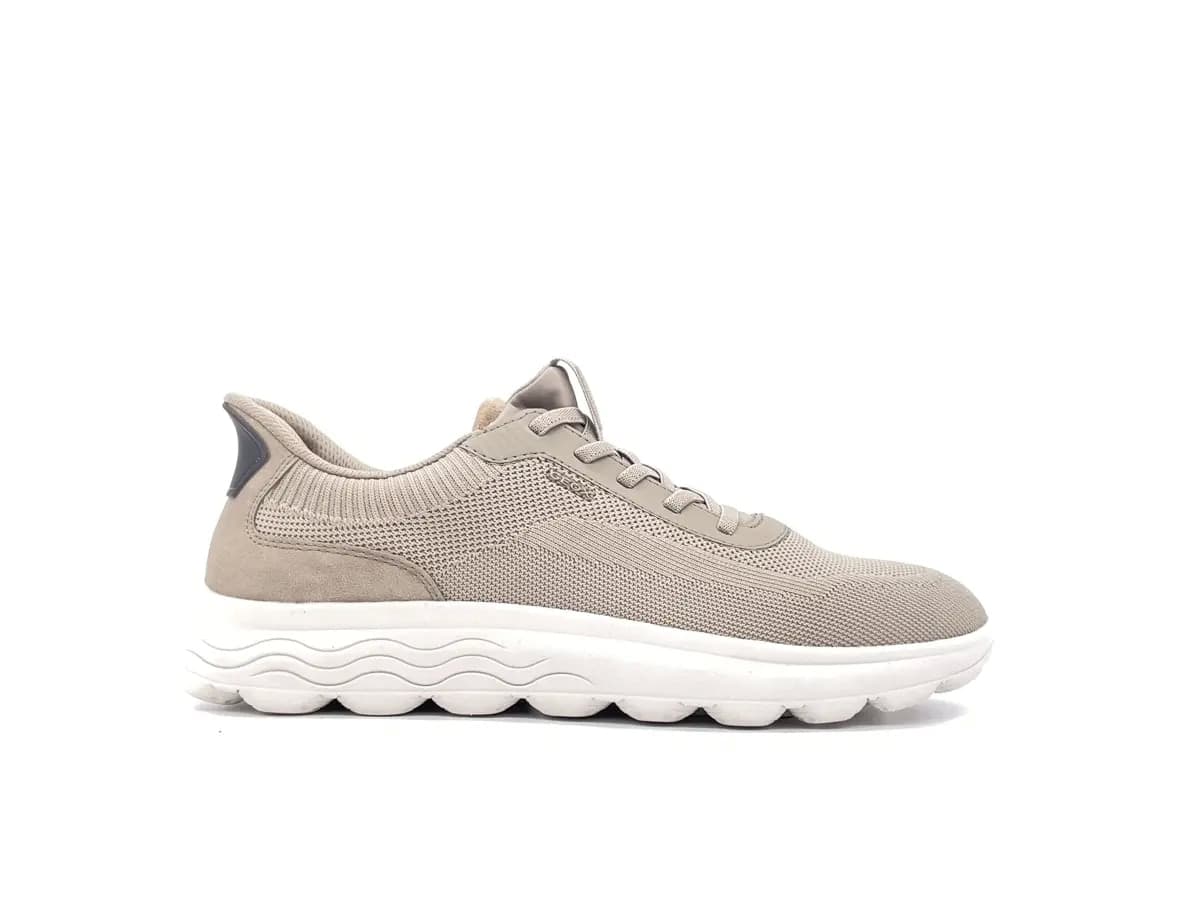 GEOX Sneakers uomo Spherica Plus Sand in Sneaker casual Calzature Durello - Agna, commercioVirtuoso.it