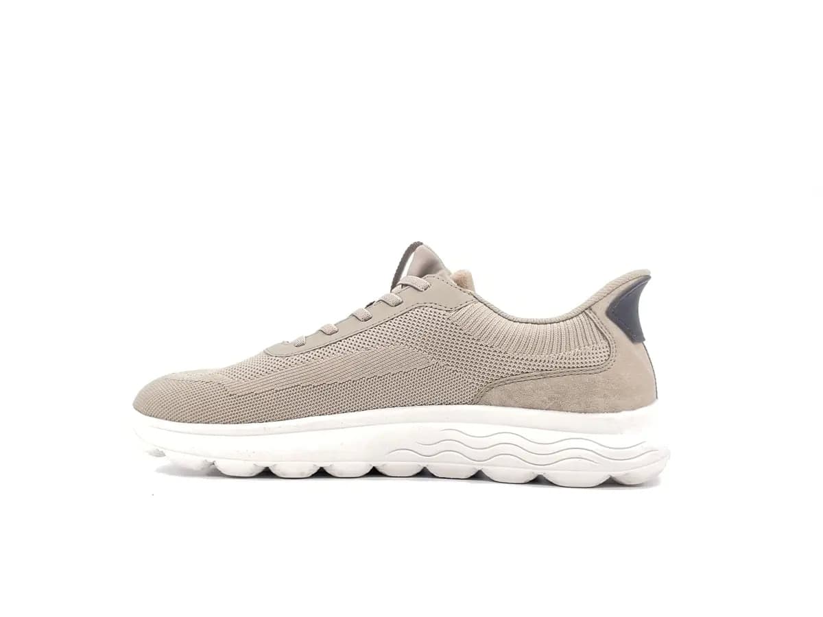 GEOX Sneakers uomo Spherica Plus Sand in Sneaker casual Calzature Durello - Agna, commercioVirtuoso.it