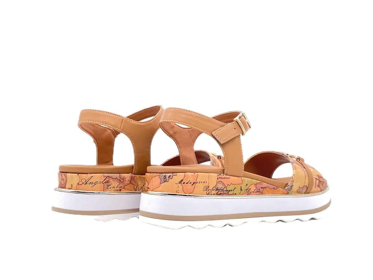 ALVIERO MARTINI 1 CLASSE Sandali donna Beige Geo in Sandali moda Calzature Durello - Agna, commercioVirtuoso.it