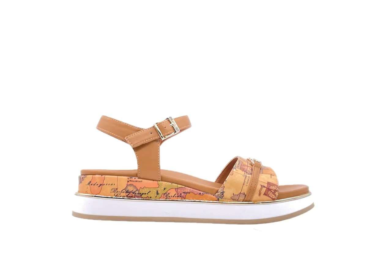 ALVIERO MARTINI 1 CLASSE Sandali donna Beige Geo in Sandali moda Calzature Durello - Agna, commercioVirtuoso.it