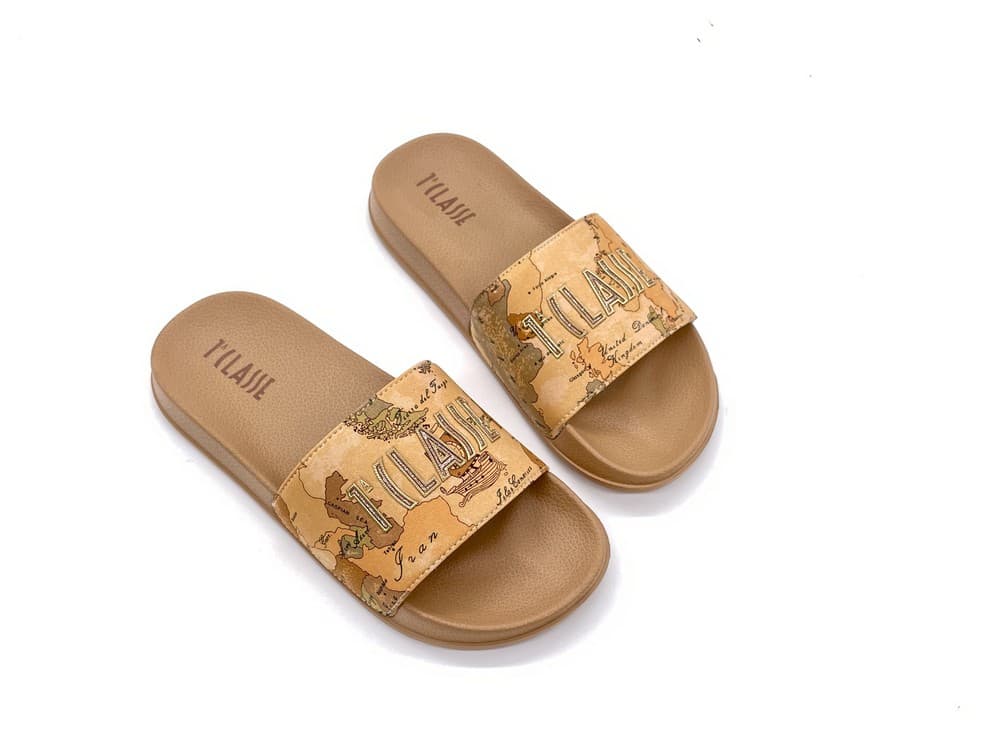 ALVIERO MARTINI 1Classe Ciabatte Donna Geo Beige - 4