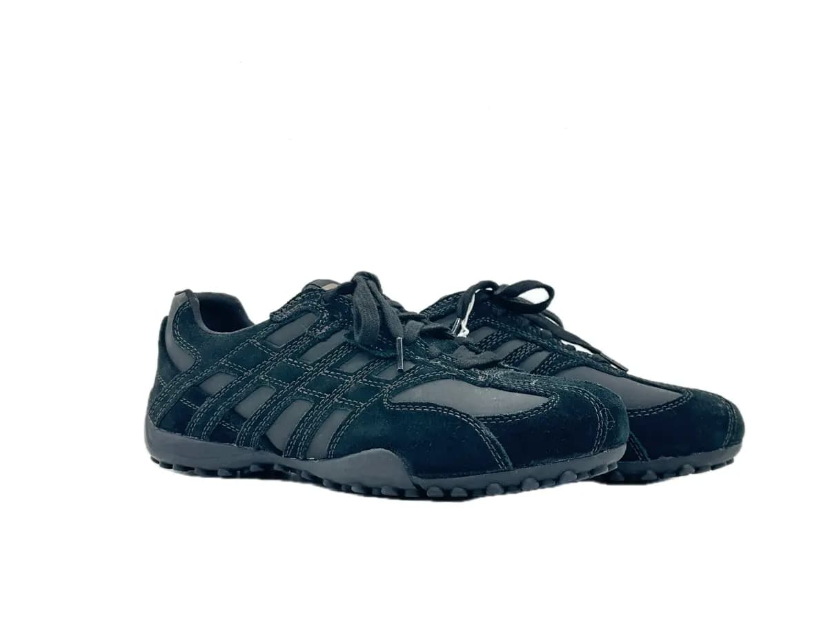 GEOX Sneakers uomo U SNAKE ORIGINAL Black - 7