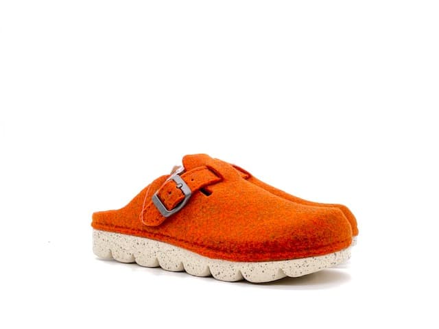 GRUNLAND Ciabatta donna Poff arancio - 5