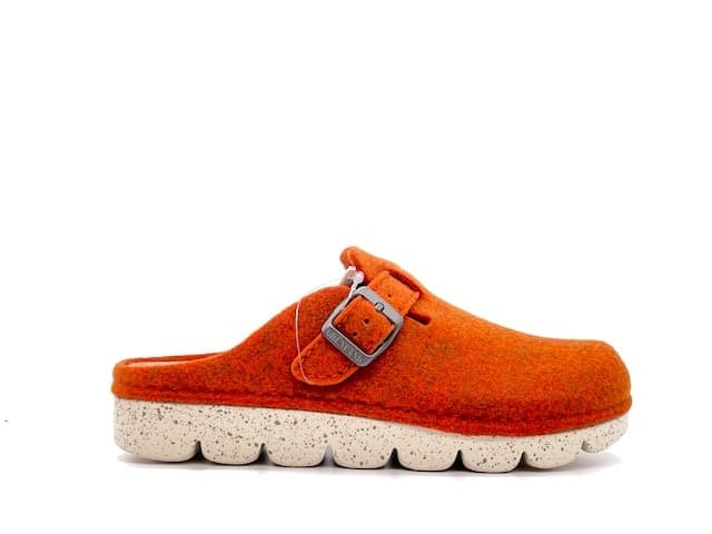 GRUNLAND Ciabatta donna Poff arancio in Pantofole Calzature Durello - Agna, commercioVirtuoso.it