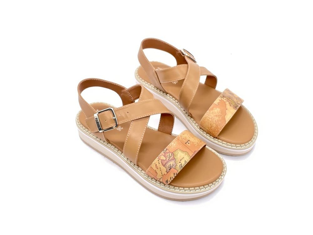 ALVIERO MARTINI 1Classe Sandali Donna Beige Geo in Sandali moda Calzature Durello - Agna, commercioVirtuoso.it