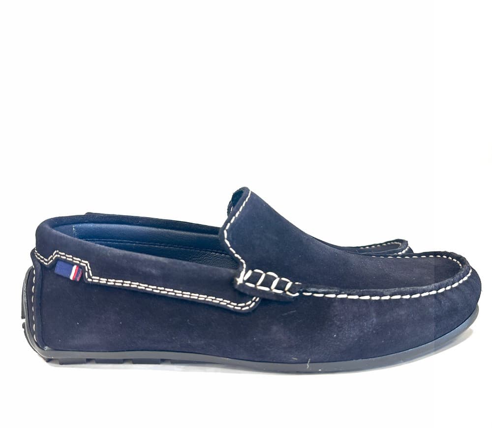 AIR FORCE Mocassino uomo 82747camoscio blu - 5