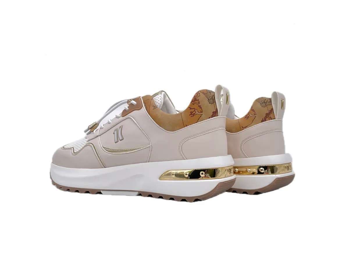 ALVIERO MARTINI GEO ROAR Sneakers donna bianche e avorio in Sneaker casual Calzature Durello - Agna, commercioVirtuoso.it