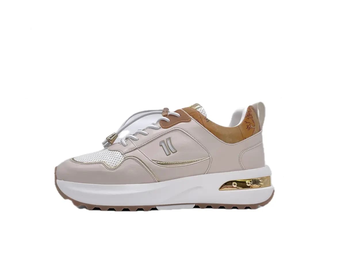 ALVIERO MARTINI GEO ROAR Sneakers donna bianche e avorio in Sneaker casual Calzature Durello - Agna, commercioVirtuoso.it
