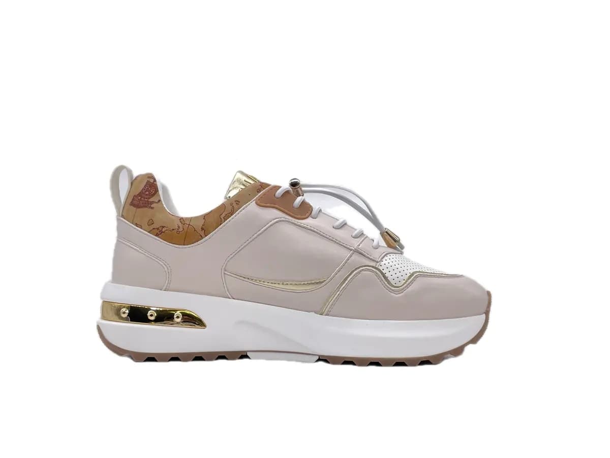 ALVIERO MARTINI GEO ROAR Sneakers donna bianche e avorio in Sneaker casual Calzature Durello - Agna, commercioVirtuoso.it