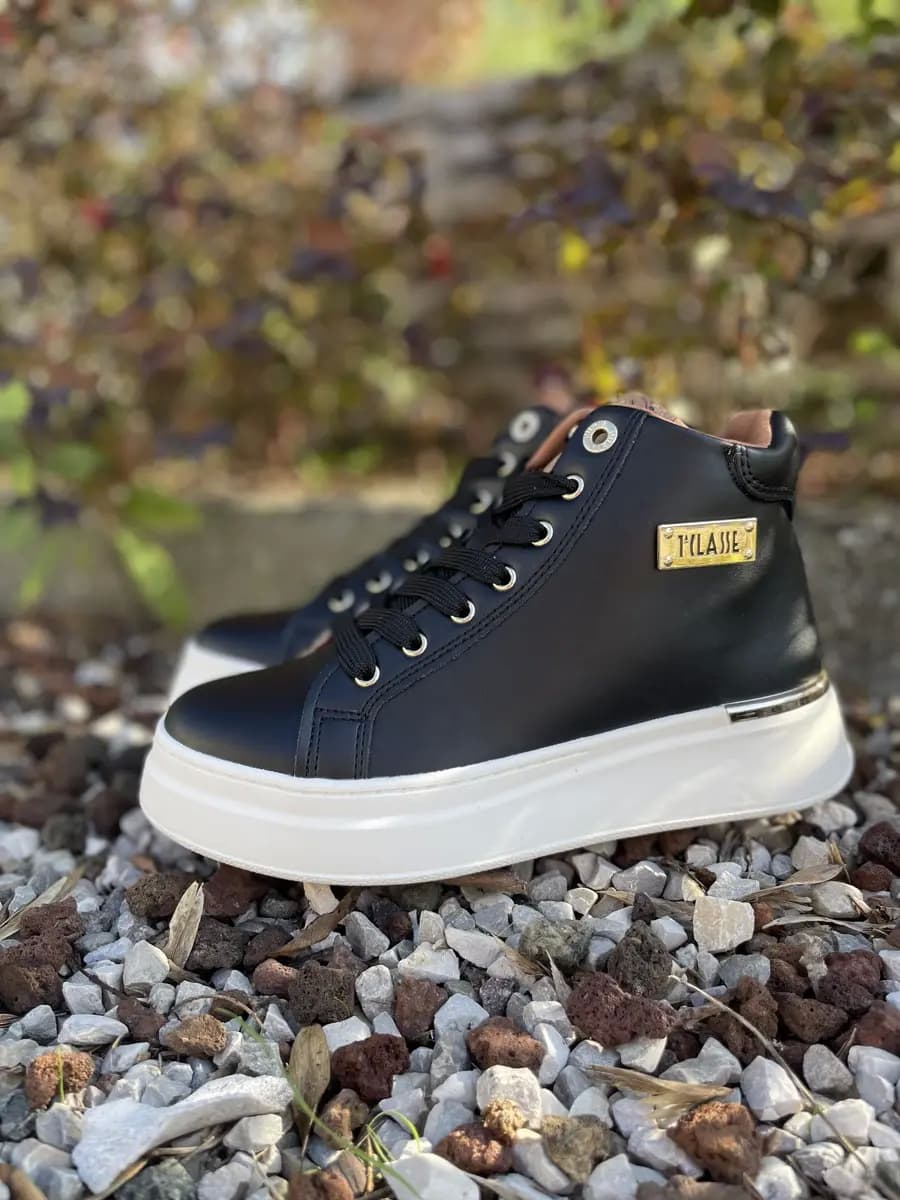 ALVIERO MARTINI 1Classe Sneakers Mid Donna Black Geo - 5