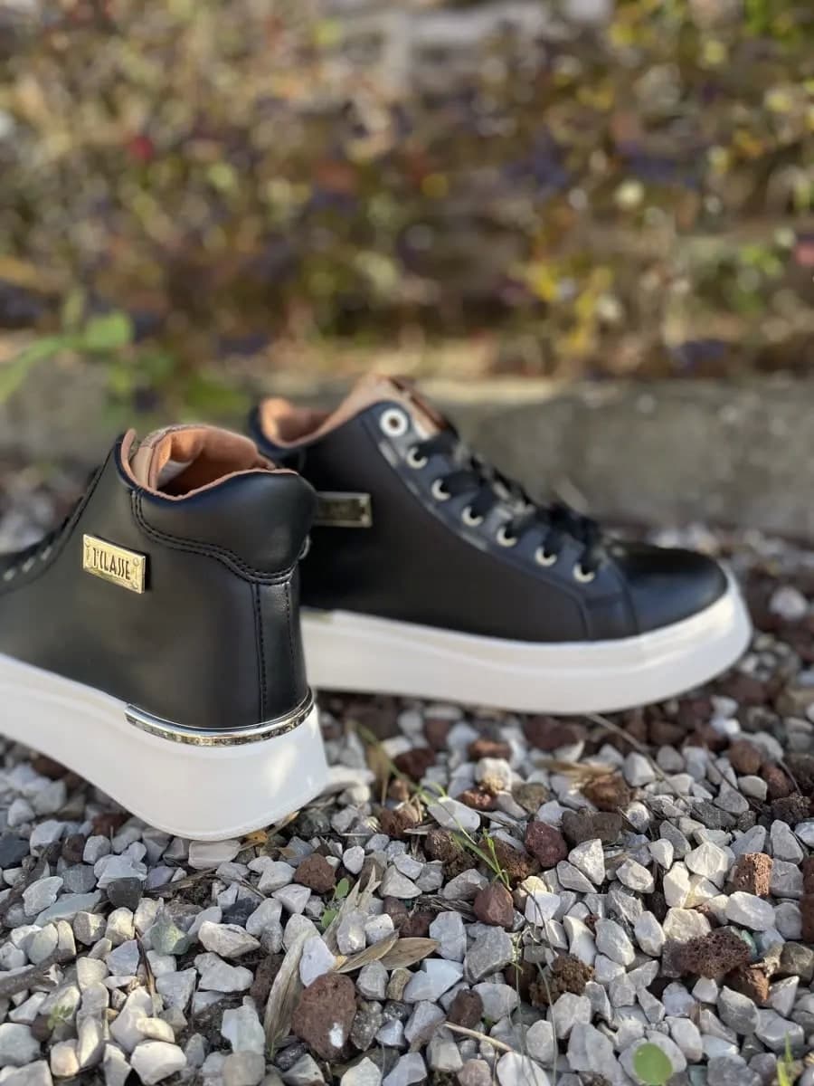 ALVIERO MARTINI 1Classe Sneakers Mid Donna Black Geo - 4