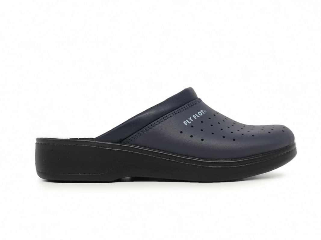 FLY FLOT Ciabatte uomo blu in Zoccoli e sabot Calzature Durello - Agna, commercioVirtuoso.it