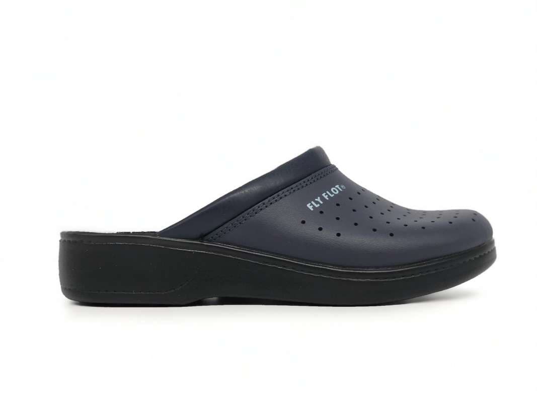 FLY FLOT Ciabatte uomo blu in Zoccoli e sabot Calzature Durello - Agna, commercioVirtuoso.it