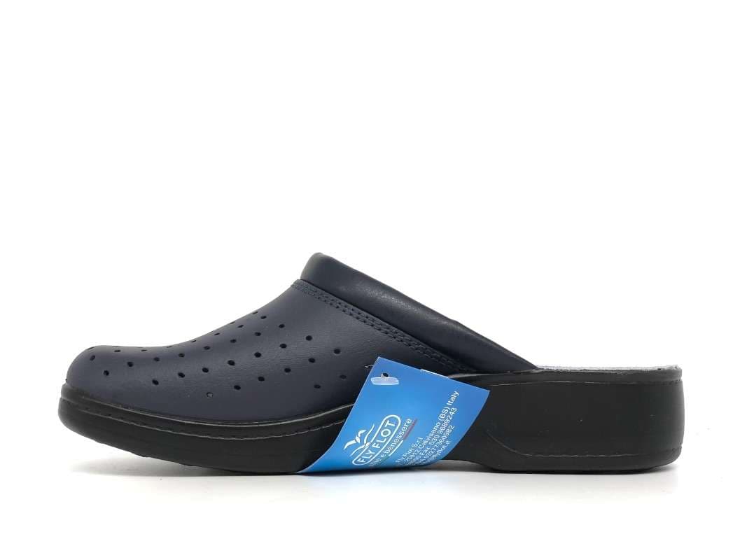 FLY FLOT Ciabatte uomo blu in Zoccoli e sabot Calzature Durello - Agna, commercioVirtuoso.it