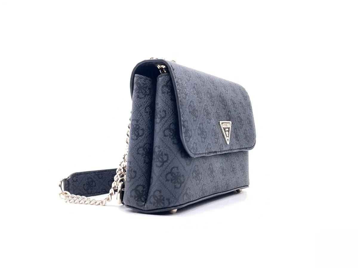 GUESS Borsa donna a tracolla ECO ERICA Coal Logo in Borse a tracolla Calzature Durello - Agna, commercioVirtuoso.it