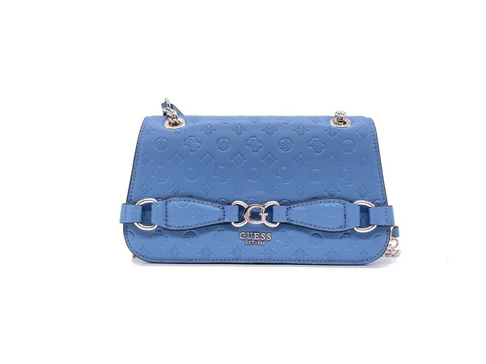 GUESS Borsa a Spalla Donna Arlena Logo Slate Logo - 5