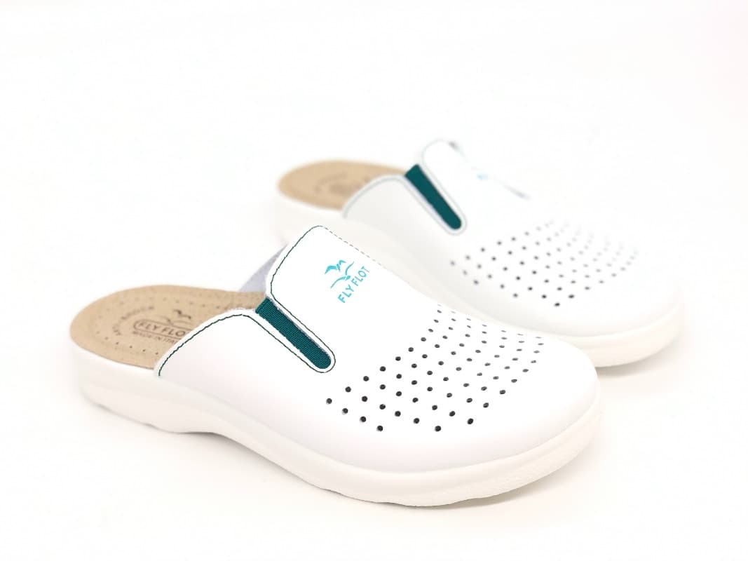 FLY FLOT ciabatte uomo bianche2 - 5