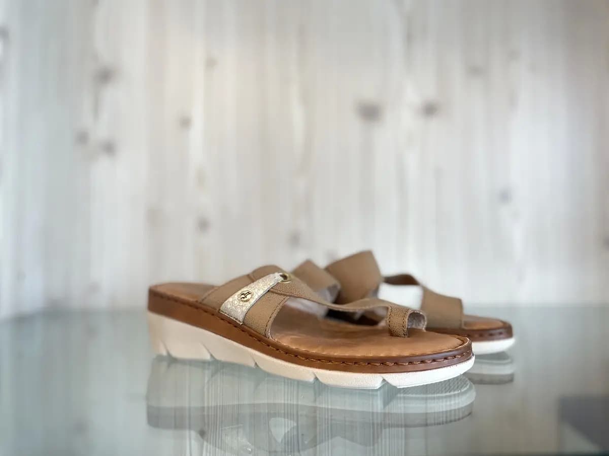 FLY FLOT Ciabatta infra pollice donna Rovere - 6