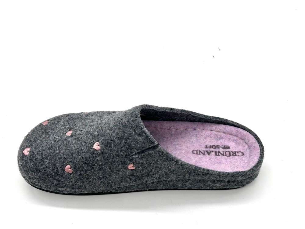 GRUNLAND Ciabatte Chiuse Donna Pila Cenere Amarena in Infradito e ciabatte da spiaggia Calzature Durello - Agna, commercioVirtuoso.it