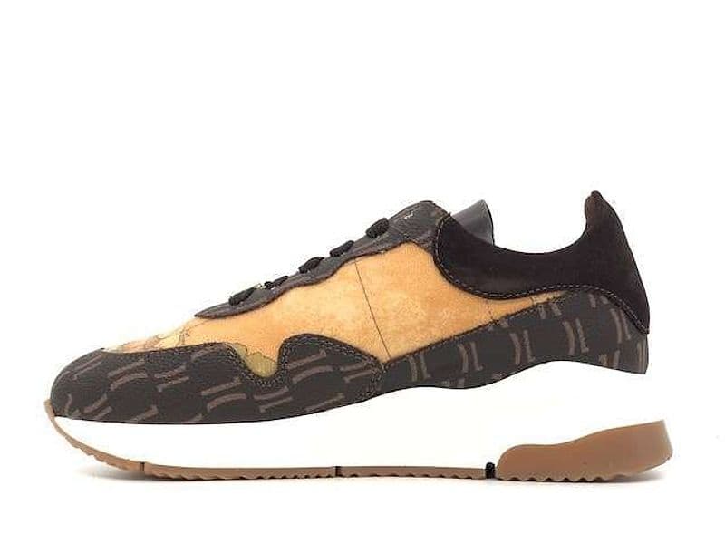 ALVIERO MARTINI 1 Classe Sneakers donna testa di moro natural geo in Sneaker casual Calzature Durello - Agna, commercioVirtuoso.it