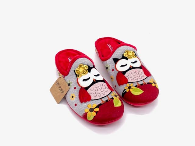 GRUNLAND Ciabatta Chiusa Donna Faye Rosso - 5