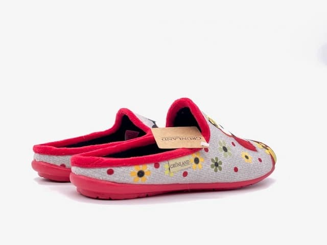 GRUNLAND Ciabatta Chiusa Donna Faye Rosso in Pantofole Calzature Durello - Agna, commercioVirtuoso.it