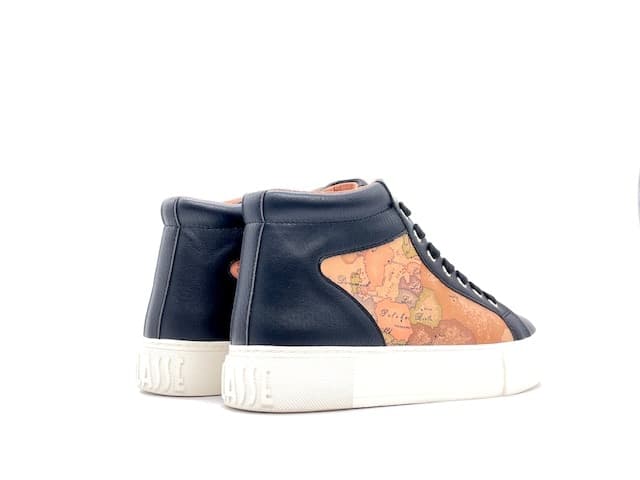 ALVIERO MARTINI Sneakers Alta Donna Black Geo Beige in Sneaker casual Calzature Durello - Agna, commercioVirtuoso.it
