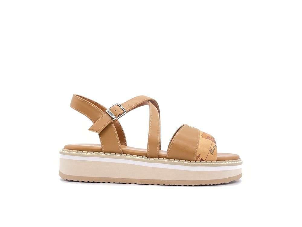 ALVIERO MARTINI 1Classe Sandali Donna Geo Beige Cuoio in Infradito e ciabatte da spiaggia Calzature Durello - Agna, commercioVirtuoso.it