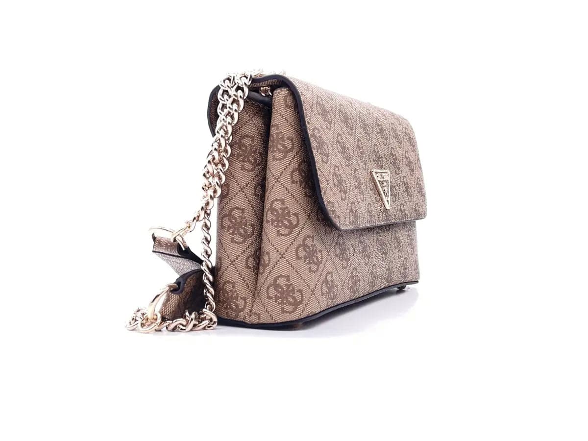 GUESS Borsa donna a tracolla ECO ERICA Latte Logo in Borse a tracolla Calzature Durello - Agna, commercioVirtuoso.it