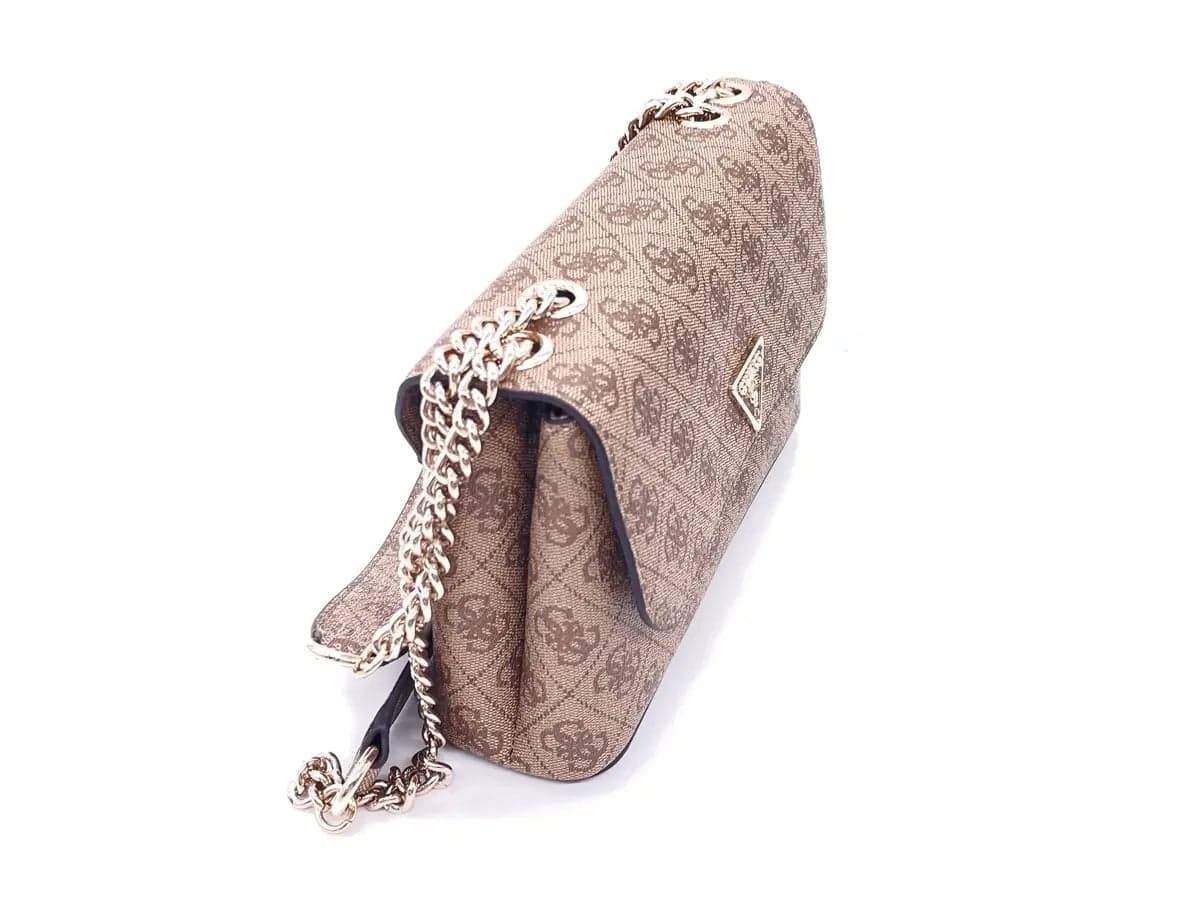 GUESS Borsa donna a tracolla ECO ERICA Latte Logo in Borse a tracolla Calzature Durello - Agna, commercioVirtuoso.it