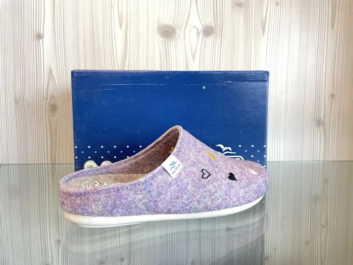 Fly Flot ciabatta chiusa donna Arborea Lilla Scuro in Pantofole Calzature Durello - Agna, commercioVirtuoso.it