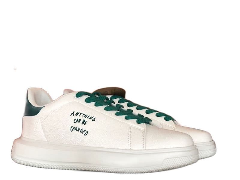 ACBC Sneakers uomo BIOMILAN bianca e verde - 6