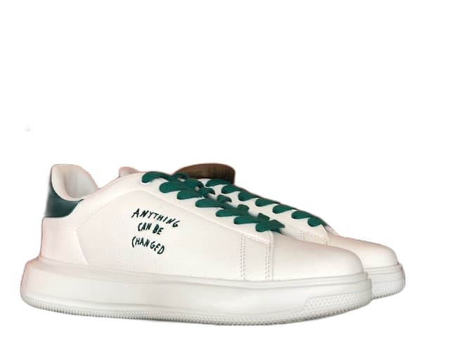 ACBC Sneakers uomo BIOMILAN bianca e verde - 6