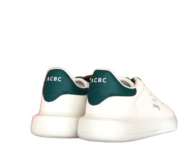 ACBC Sneakers uomo BIOMILAN bianca e verde in Sneaker casual Calzature Durello - Agna, commercioVirtuoso.it