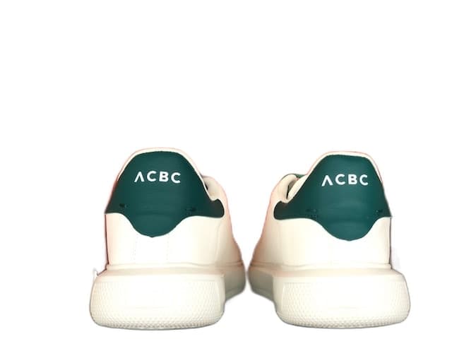 ACBC Sneakers uomo BIOMILAN bianca e verde in Sneaker casual Calzature Durello - Agna, commercioVirtuoso.it